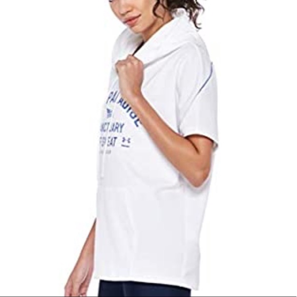 Under Armour The Rock Ss Tunic Hoodie White - Picture 5 of 7